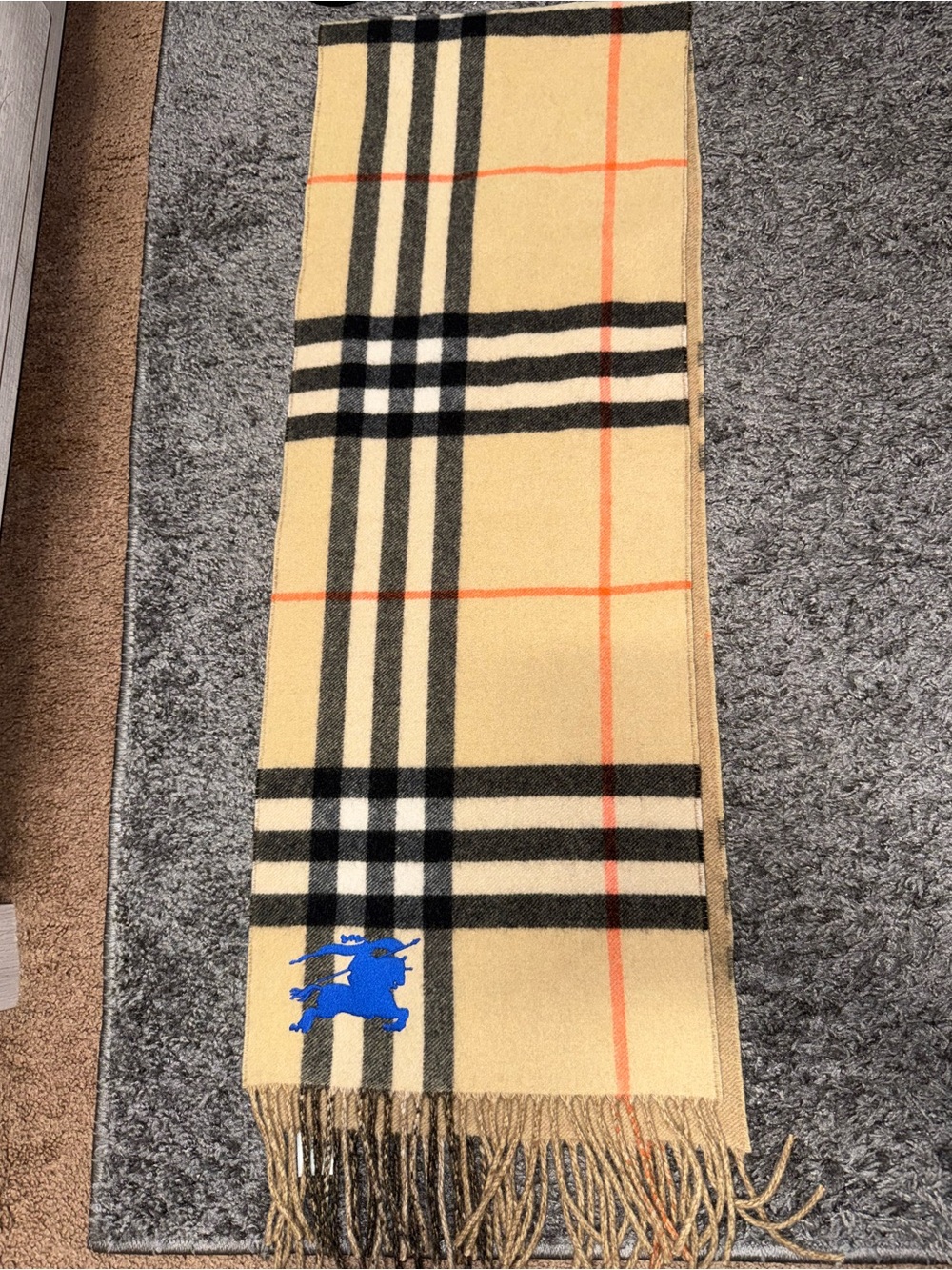 Burberry Reversible Check Scarf